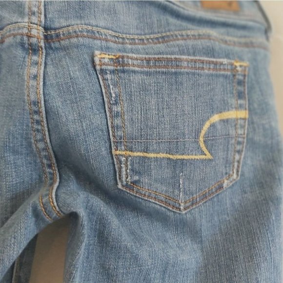 AMERICAN EAGLE | Women's Slim Boot Jeans Blue Size 6 - Picture 4 of 15